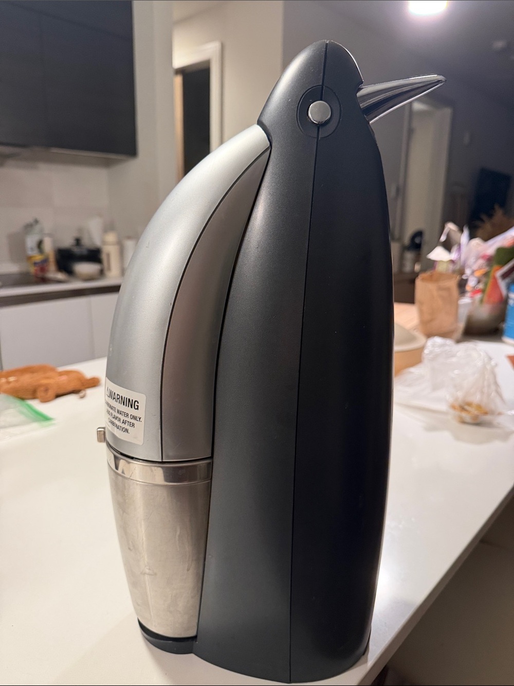William Sonoma Penguin Limited Edition Soda Stream
